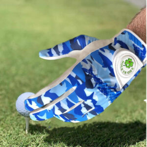 Hole in one Men's Golf Glove Blue