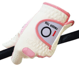 O Finger Ten Golf Gloves Women Pink